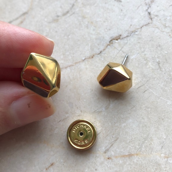 Michael Kors studs geometric earrings - Picture 3 of 4